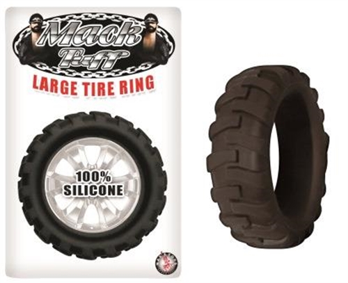75d9deeca2d4860474132aed7c2b2740 Mack Tuff Large Tire Ring - Black - Image 1