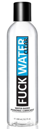 Fuck Water Clear 8.1oz Water Based Lubricant - Image 2