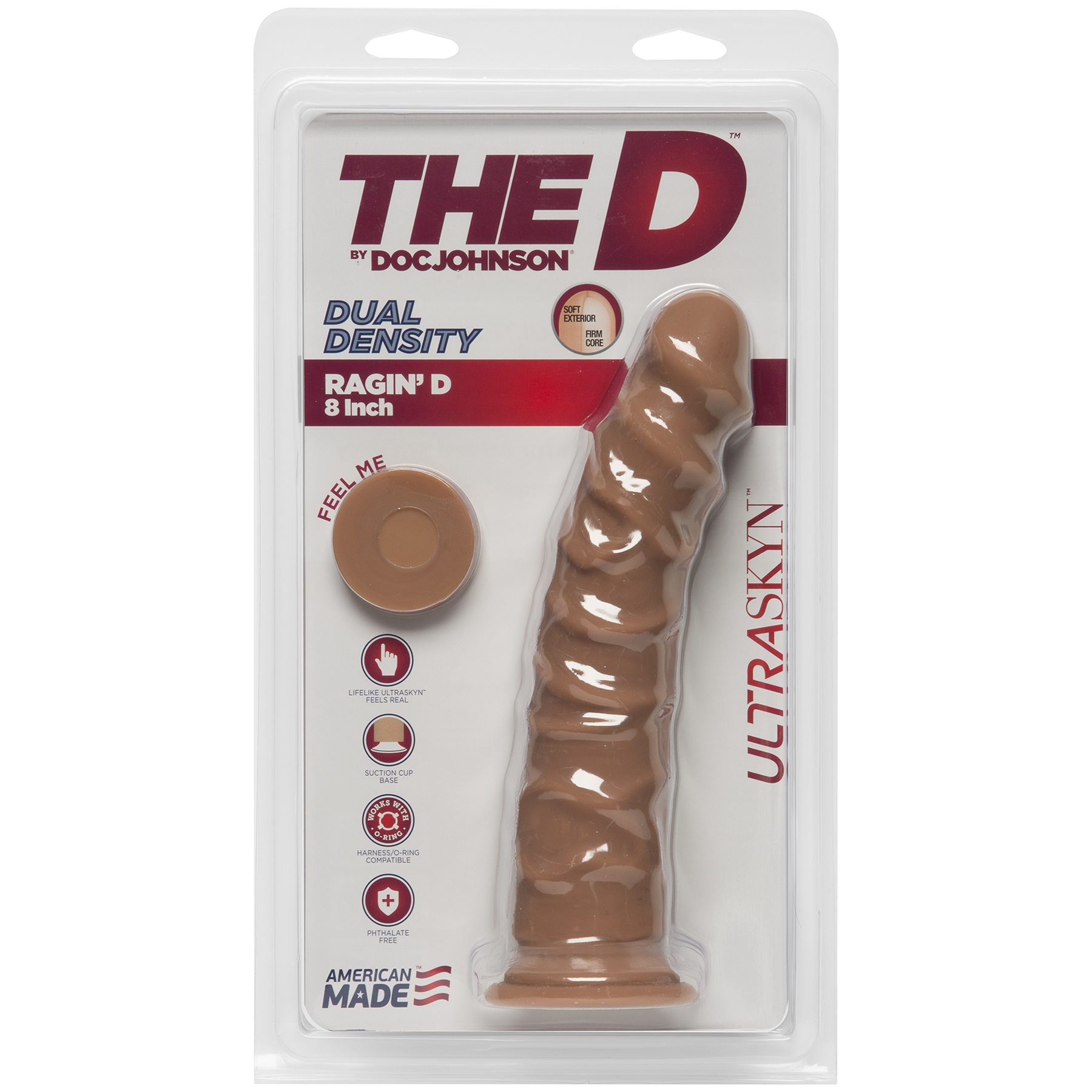 7aKcLppJCjW1mJkdd9T2eJZYMO7K1GNN The D - Ragin' D 8 Inch - Caramel - Image 1