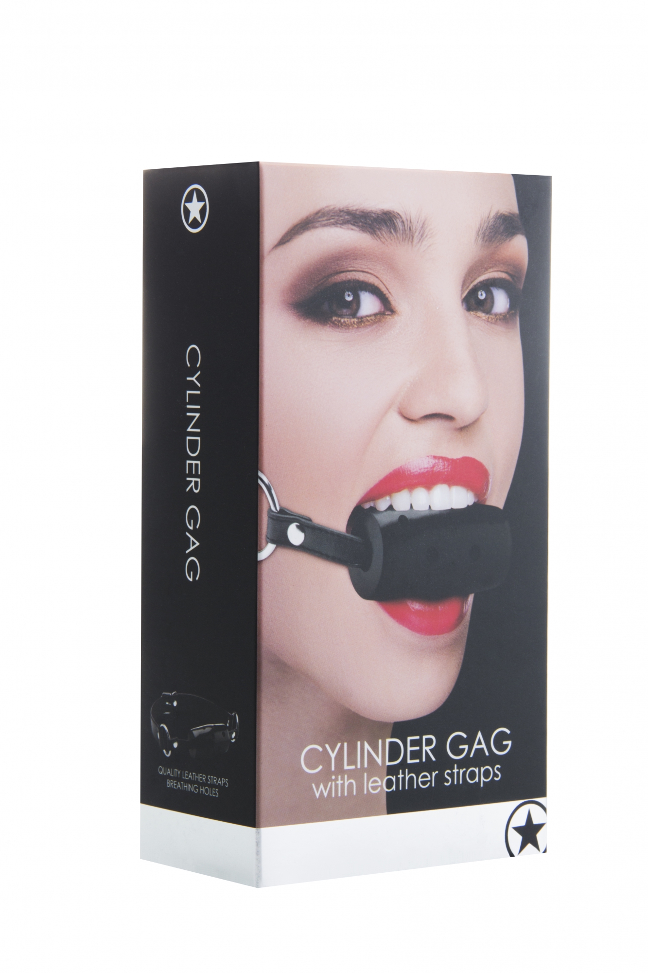 7af9e2e8d671f68bed2af138fe0dbaaf Cylinder Gag - Black - Image 1