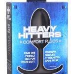 Premium Silicone Weighted Anal Plug - Large