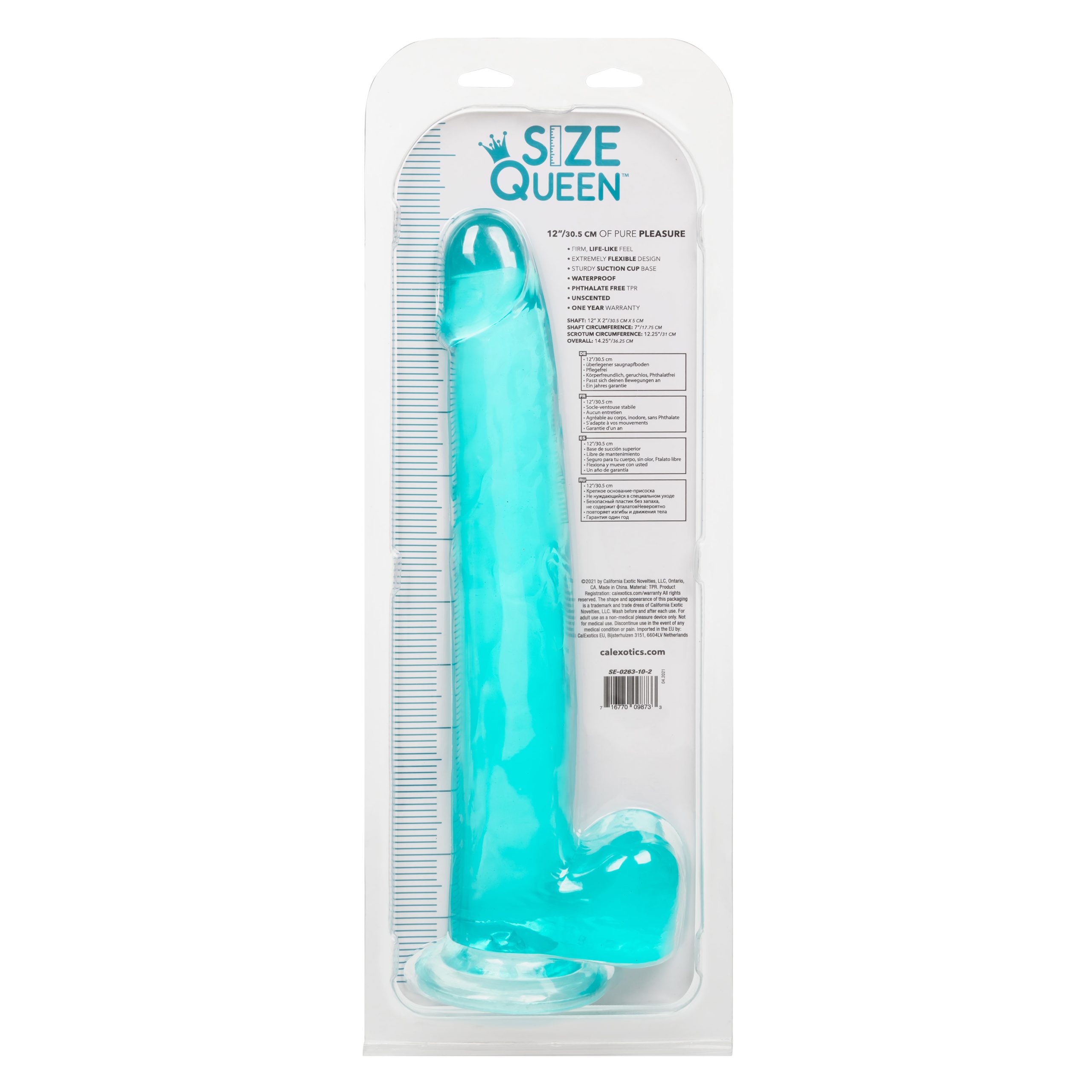 7q2mFVMsDVj8z4jvhTk2FXVAzHhMC4aN Size Queen 12 inch/30.5 Cm - Blue - Image 1