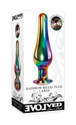 Rainbow Metal Plug - Large - Image 2