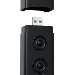 Waterproof Remote Control Bullet - Black