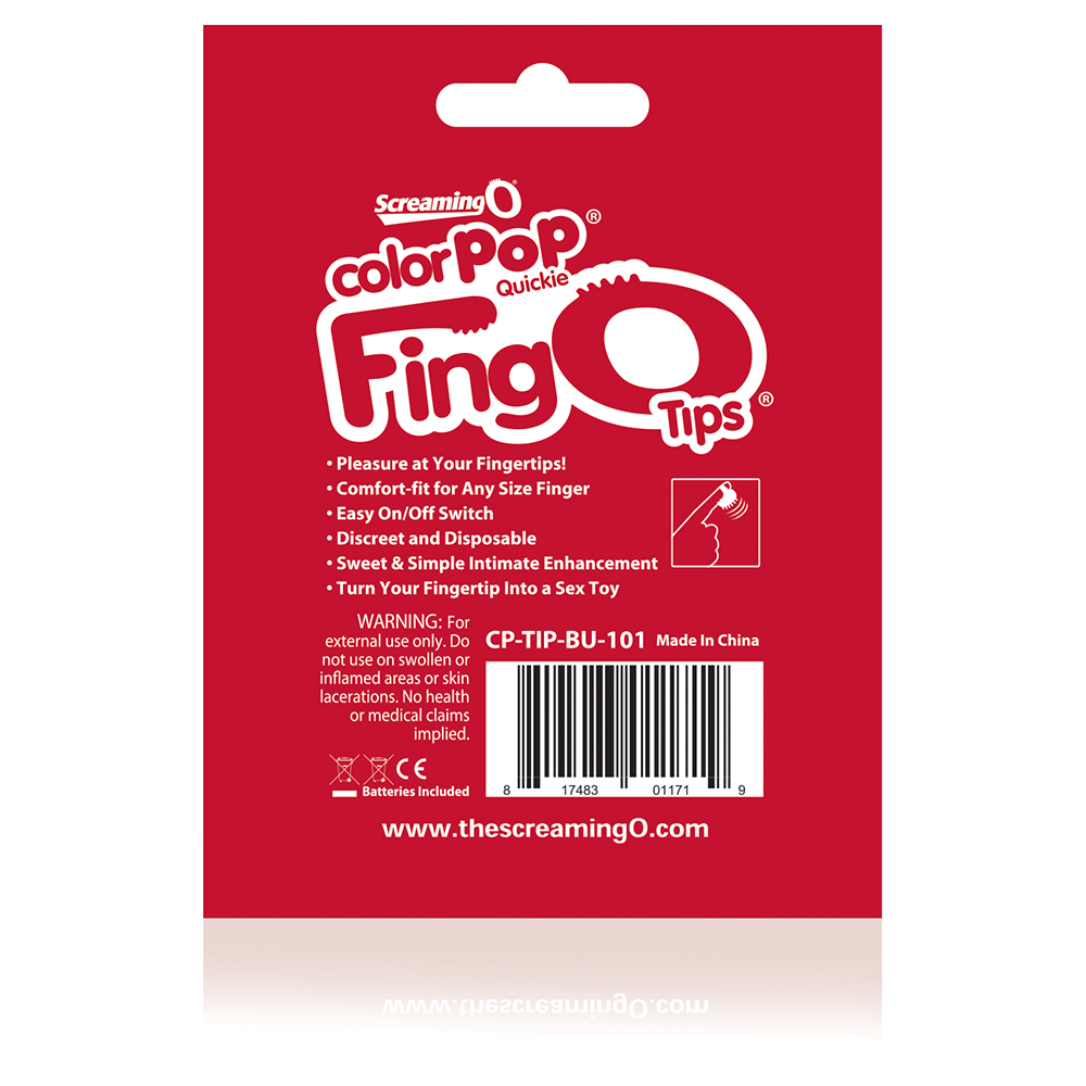 81d6da5e8f9cb5947fe55bd7a5bd44a5 Colorpop Quickie Fingo Tips - Each - Blue - Image 1