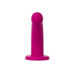 Nexus Collection - Galaxie - 7 Inch Silicone Dildo - Plum - Image 4