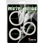 Seamless Metal Rings - 3 Pack