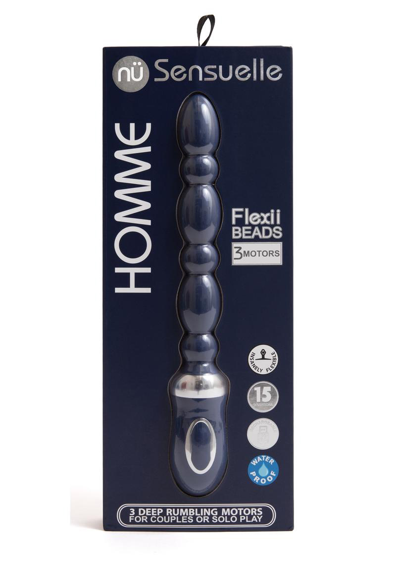 897Lj9VlJXabcIiUm2yOc0MmktWIJBCl Homme Flexii Beads - Navy Blue - Image 1