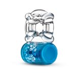 Play With Me - Pleaser Rechargeable C-Ring - Blue - Image 2