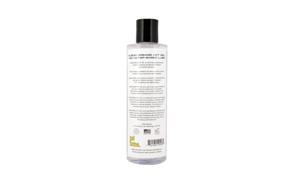 8DFNrMnI Elbow Grease H2O Hot Gel - 8.5 Oz. - Image 1