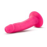 Neo - 5.5 Inch Dual Density Cock - Neon Pink - Image 4