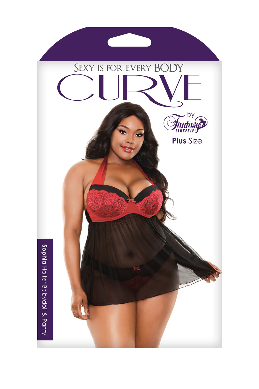 8GnpWRtCGBotjQu4ozfLuzFGsoKZbqmY Sophia Halter Babydoll & Panty - 1x2x - Image 1