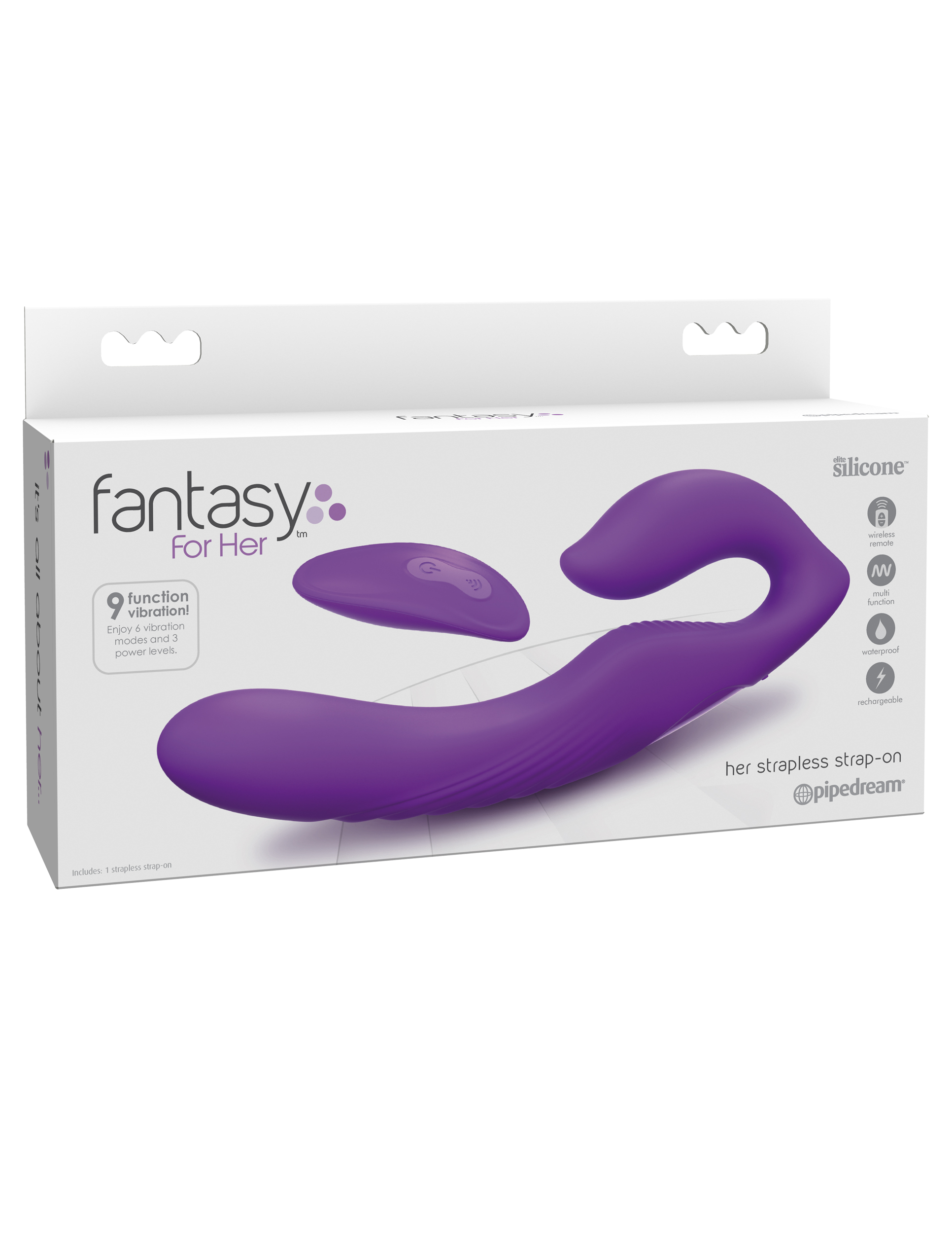 8JKjZEMBwoPB4mmRhMx4555kV7Z1ebVd Fantasy for Her Her Ultimate Srapless Strap-On - Image 1