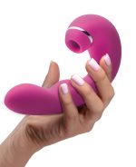 Shegasm 5 Star 10x Tapping G-Spot Vibe With Suction - Pink - Image 6