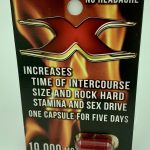 X Sexual Male Enhancement 10,000 Mg Single Pack