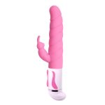 Pretty Love Steven 12 Function Rabbit Style Vibrator - Pink - Image 4
