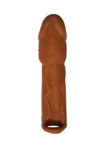 Skinsations Latin Lover Series Husky Lover 6.5 Inch - Brown - Image 2