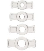 Titanmen Tools Cock Ring Set - Clear - Image 2