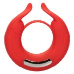 Silicone Rechargeable Taurus Enhancer - Red - Image 5