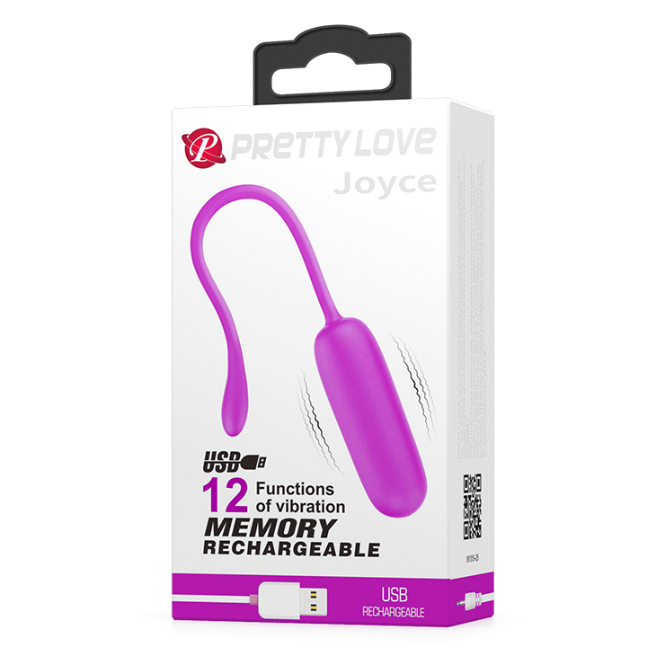 8irdmSHN72uxZYyWDY1m3fLsehZg3LY2 Pretty Love Joyce Vibrating Egg - Fuchsia - Image 1