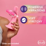 Play With Me – Delight Vibrating C-Ring - Pink - Image 4