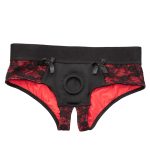 Scandal Crotchless Pegging Panty Set - S/m - Image 7