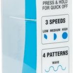 Soft Rain Power Bullet 3 Inch Breeze Coated 7 Function - Blue