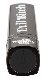 Naughty Bits Evil Bitch Lipstick Vibrator - Black - Image 7