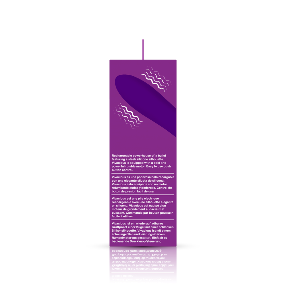 9FZqMnja Vivacious Flexible Power Bullet - Violet - Image 1