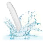 Size Queen 10 inch/25.5 Cm - Clear - Image 7