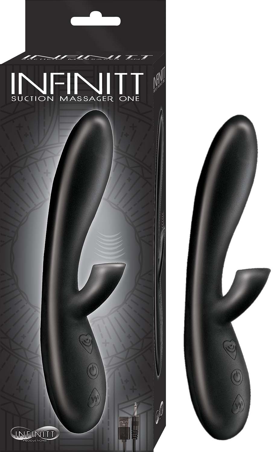 9Ob7GS7sJiuZJg01ZvlKDaFpev4Yzb3d Infinitt Suction Massager One - Black - Image 1