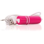 Charged Vooom Rechargeable Bullet Vibe - Pink - Image 6