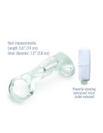Fantasy X-Tensions Vibrating Cock Sling - Clear - Image 3