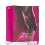Leather Cuffs for Hands and Ankles - Pink