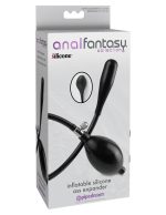 Anal Fantasy Collection Inflatable Silicone Ass Expander - Black - Image 3