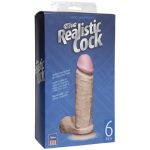 The Realistic Cocks 6 Inch - White
