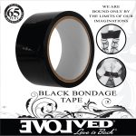 Bondage Tape - Black - Image 3