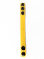 Boneyard Silicone Cock Strap 3 - Snap Ring - Yellow - Image 5