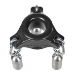 Slung Stretchy Silicone Weighted Ballstretcher - Black - Image 2