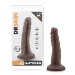 Dr. Skin - 5.5 Inch Cock with Suction Cup - Chocolate - Image 7