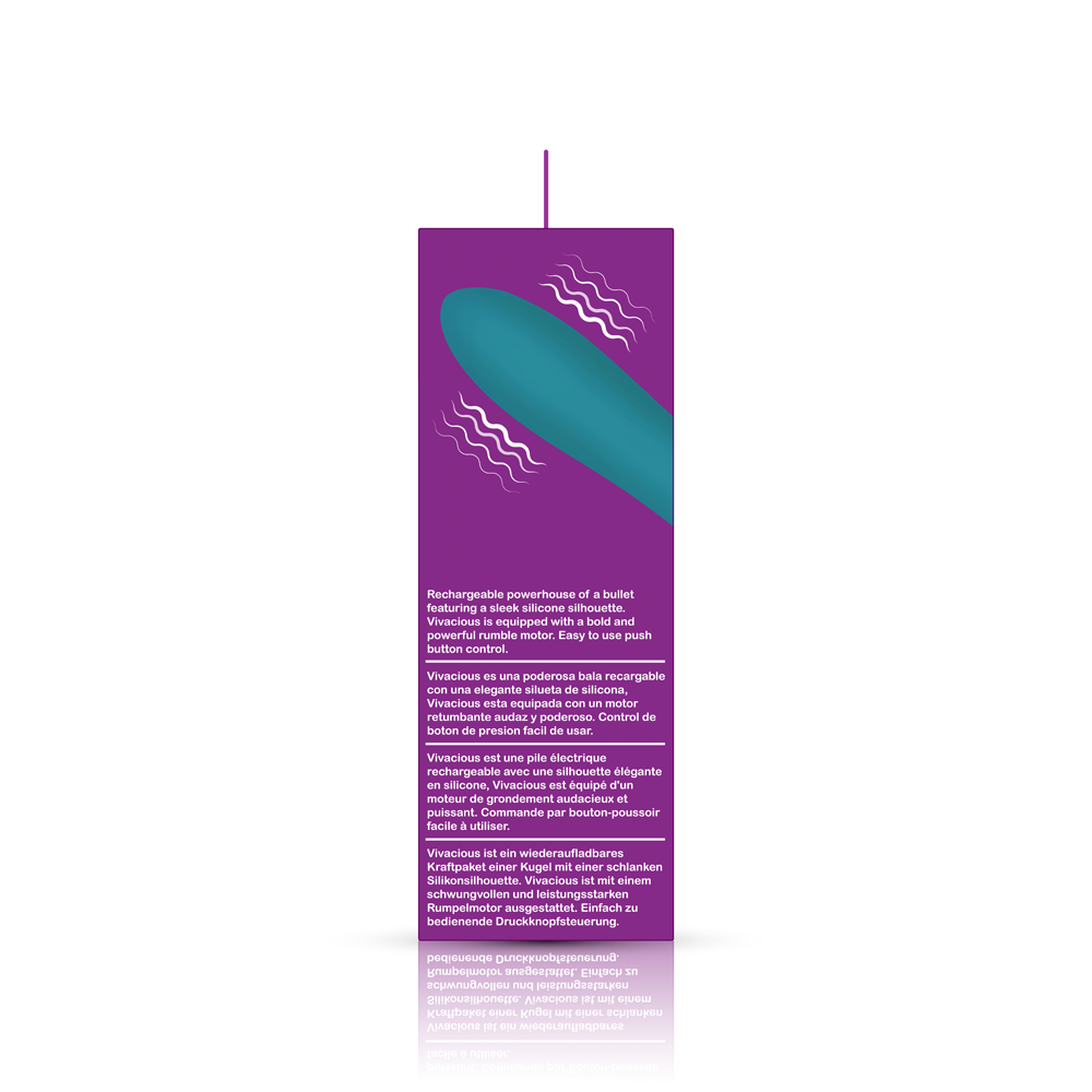 A56DdlZt Vivacious Flexible Power Bullet - Ocean - Image 1