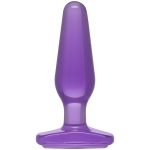 Crystal Jellies Butt Plug - Medium - Purple - Image 2