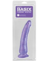 Basix Rubber Works - Slim 7 Inch With Suction Cup - Purple - Image 2