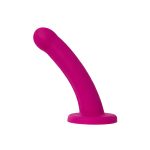 Nexus Collection - Galaxie - 7 Inch Silicone Dildo - Plum - Image 12