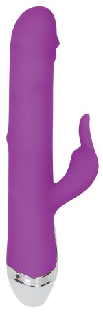 Dancing Pearl Rabbit Vibrator - Purple - Image 3