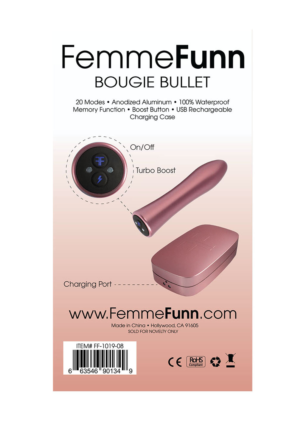 AaXp56vpkyilW7S0BkVlZDtvZ9W0MgfN Bougie Bullet - Rose Gold - Image 1