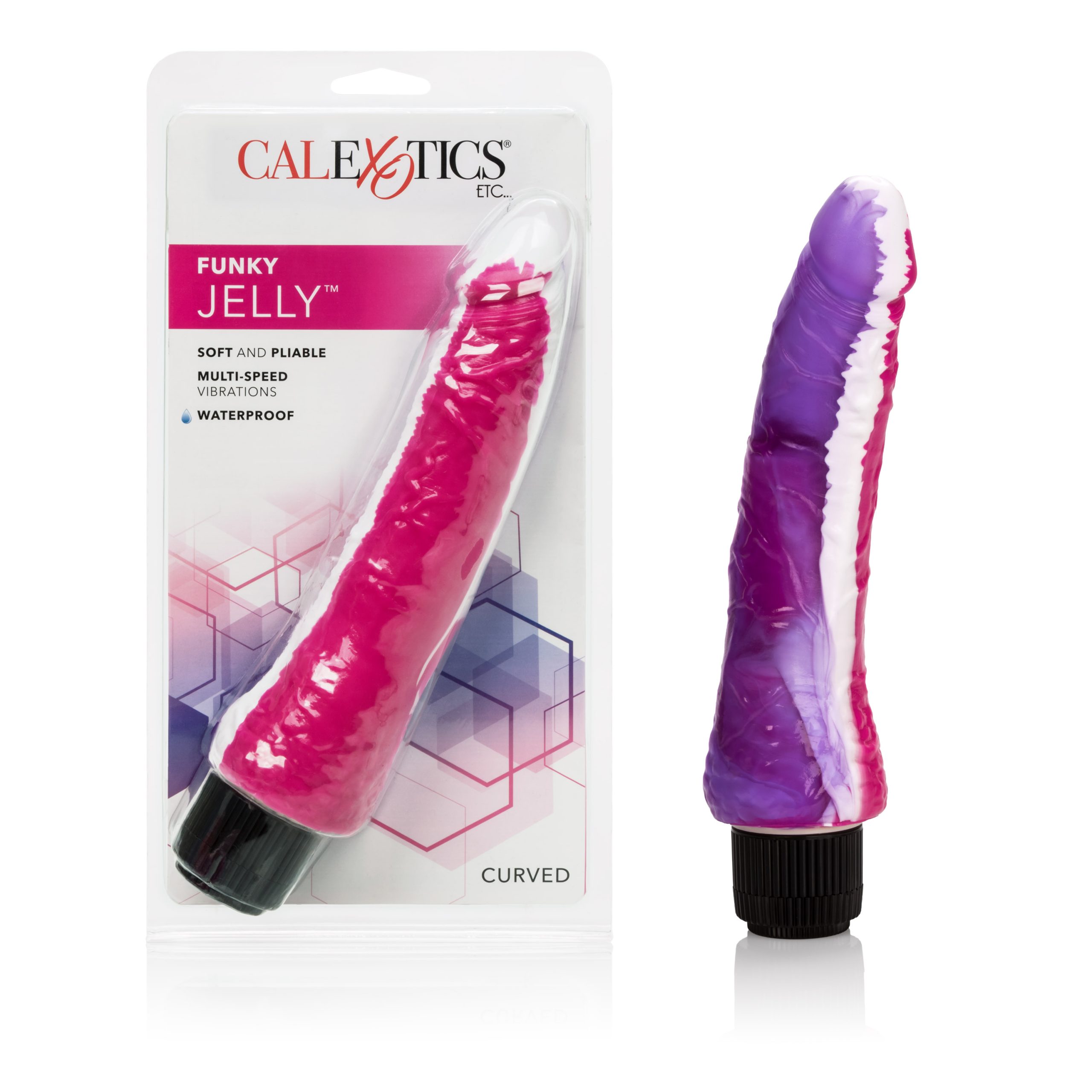 AdWRzV4PyUkVqVwObTG8P58pJoFpBKG6 Funky Jelly Vibe 7.5 Inches - Pink/purple - Image 1