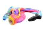 Rainbow Pony Tail Anal Plug - Image 2