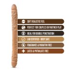 Dr. Skin - 18 Inch Double Dildo - Mocha - Image 3