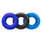 Hunkyjunk Huj3 C-Ring 3 Pk - Blue / Multi - Image 2